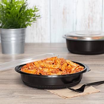Food container round - 8pk 32 oz