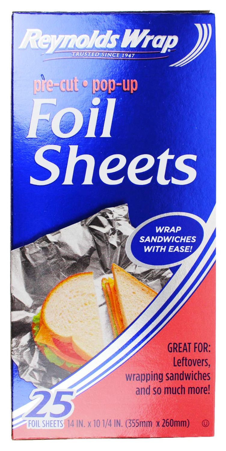 Foil sheets - 25 count