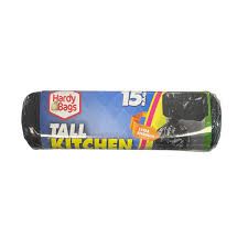 Hardy bags tall kitchen bags - 13 gallon 15bags