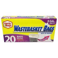 Hardy bags trash bag - 8ct 30 gallon