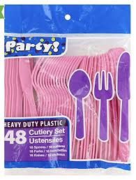 Heavy duty spoon/fork/combo - 48 ct
