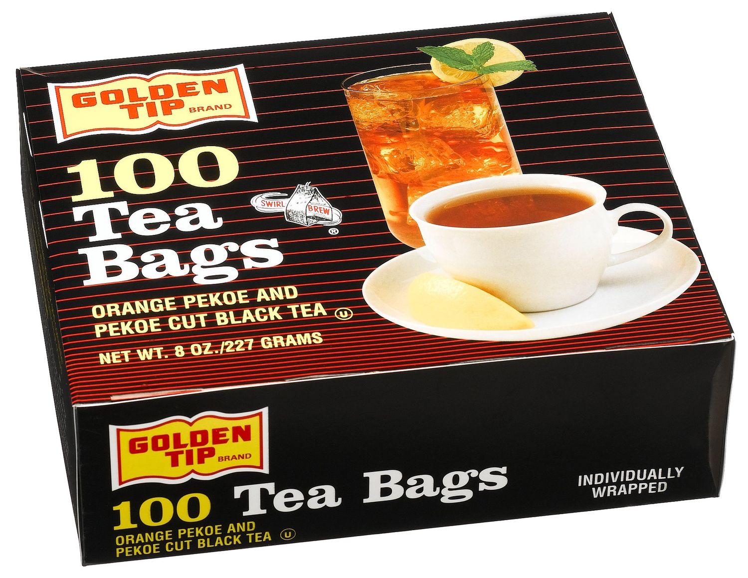 Golden tip tea bags - 100 bags