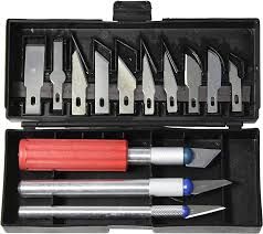 Hobby knife set - 13pc