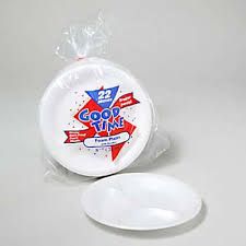 Good time foam plates 8 7/8” - 22ct