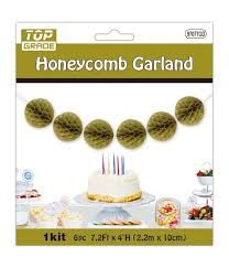 Honeycomb garland - 7.2ft
