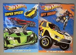 Hot wheels coloring book #2