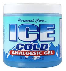 Ice cold analgesic gel 8 oz