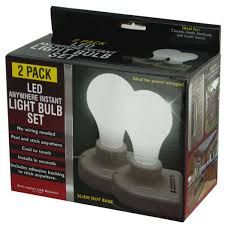 Instant light bulb set - 2 pack