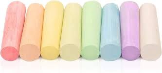 Jumbo colored chalks - 8