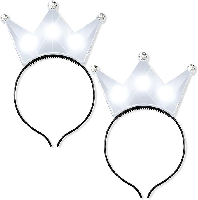 LED tiara 9.8x12cm