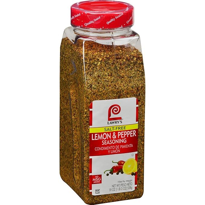 Lemon pepper seasoning