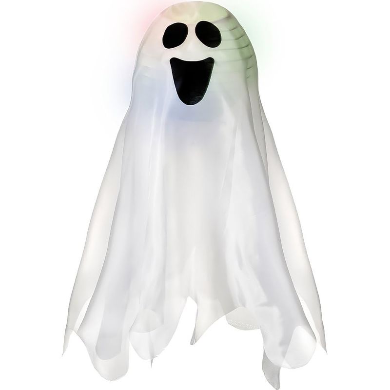 Light up hanging ghost - 18 inch