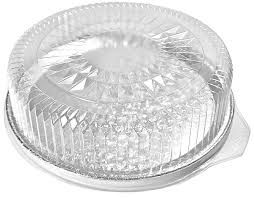 Large aluminum round tray or plastic lid