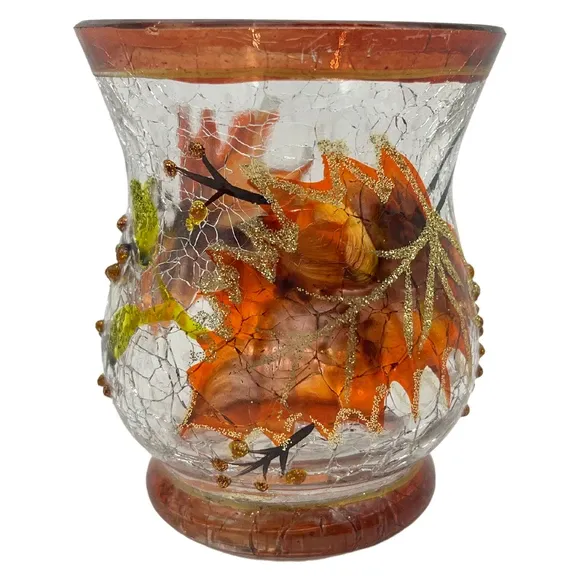 Leaves candle holder