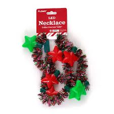 LED light up necklace- 3 function