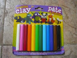 Modeling clay - 12 sticks