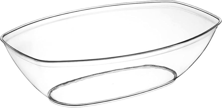 Oval salad bowl - 72oz