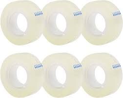 Multipurpose clear tape - 6 rolls
