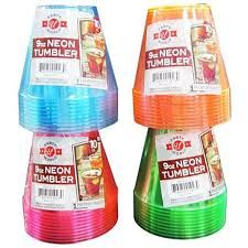 Neon tumbler- 9oz