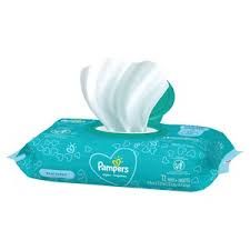 Pampers baby wipes - 72ct