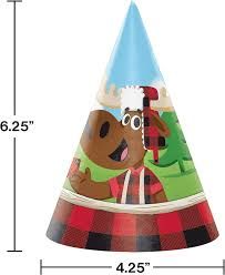Party hats - 8pc 6.1”