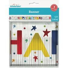 Party banner - 12ft