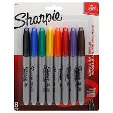Permanent marker - 8 count
