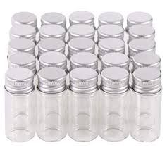 Mini glass container