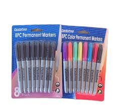 Permanent markers - 8pc