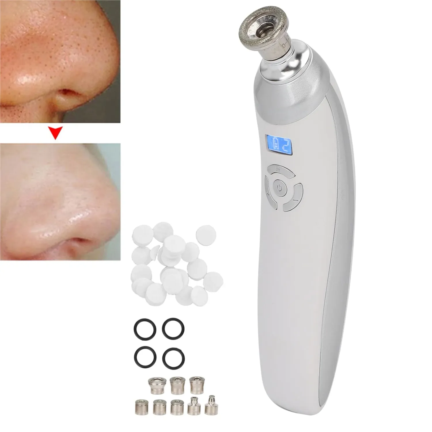Microdermabrasion cleanings device
