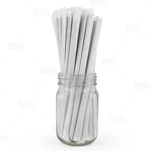 Printed paper straws - 35 pc