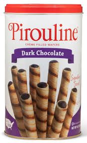 Pirouline dark chocolate wafers - 14.1 oz