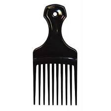Plastic afro pick