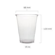 Plastic cups - 16oz