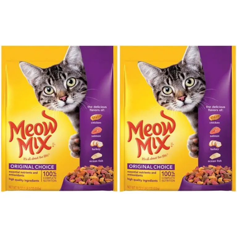 Meow mix - 18 oz