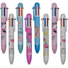 Pink unicorn ball pen