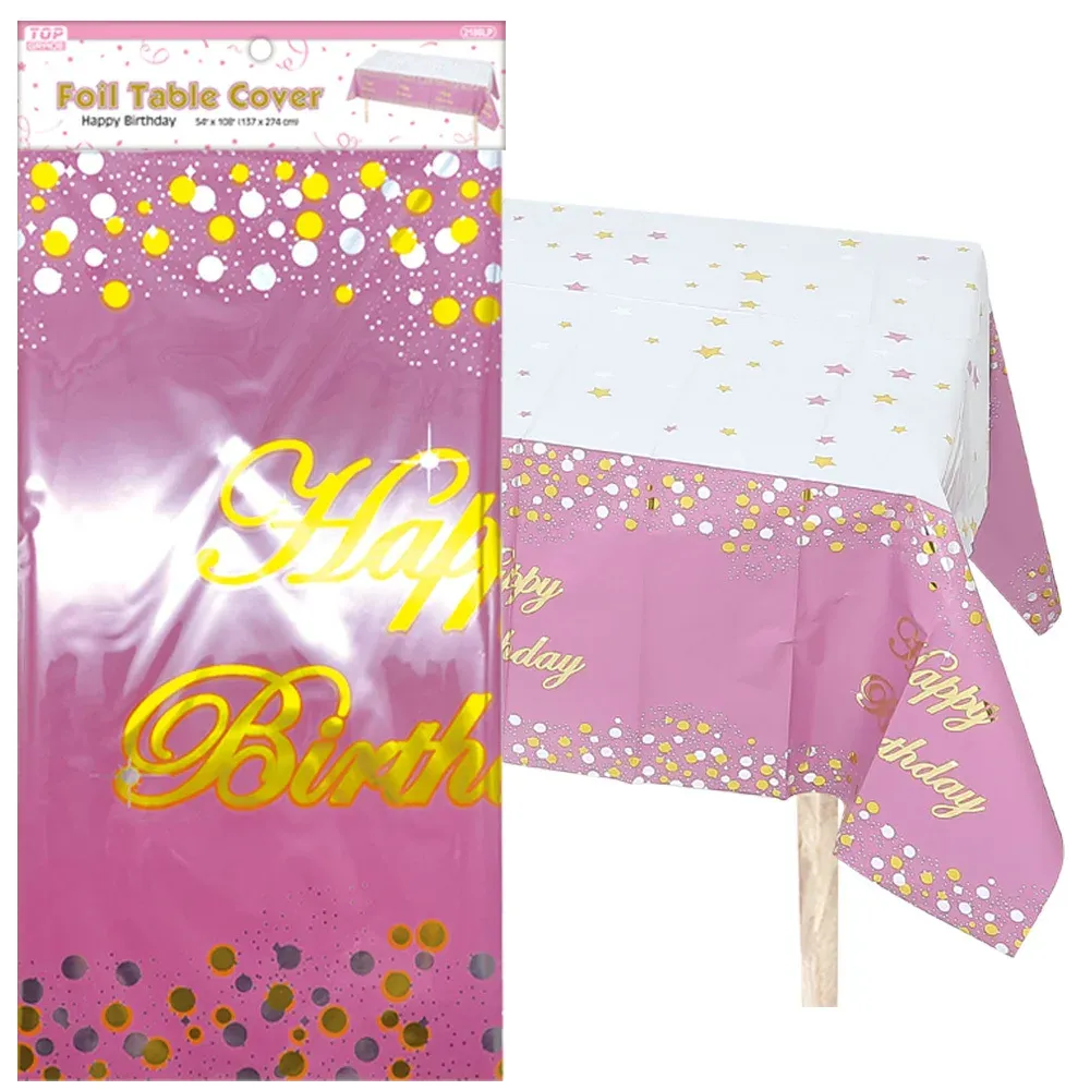Metallic table cover