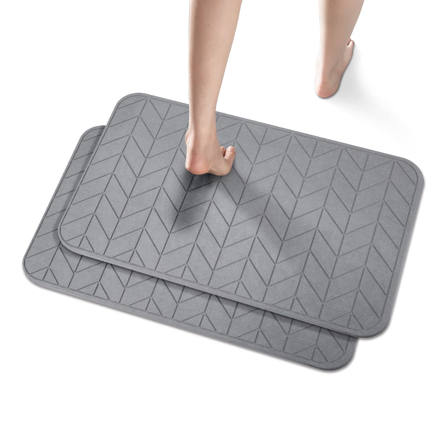 Memory foam bath mat