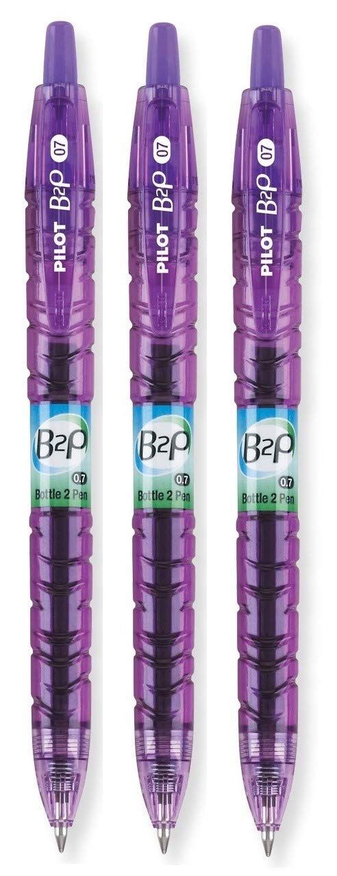 Retractable gel ink - 3pc