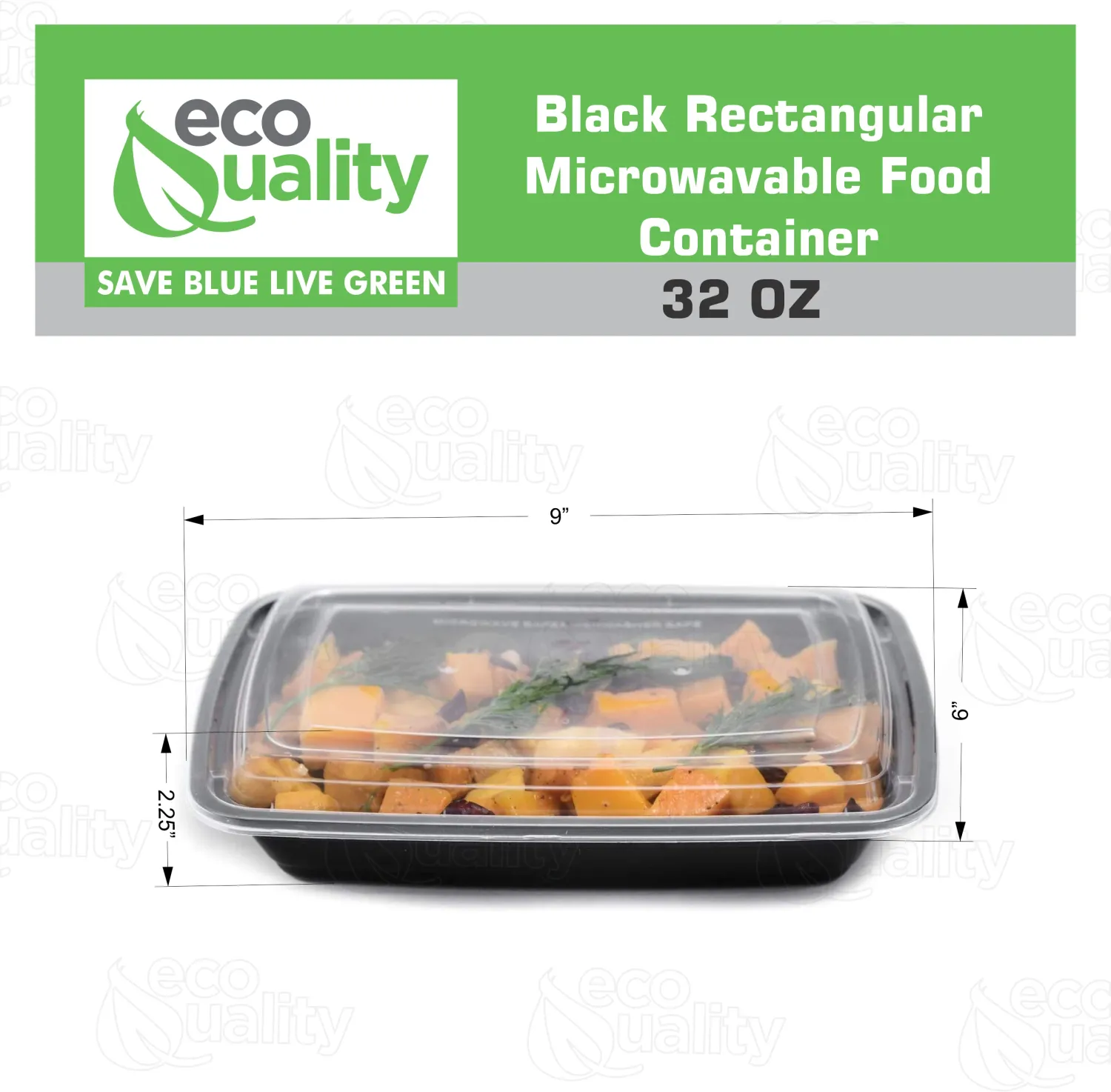 Meal prep containers - 32oz