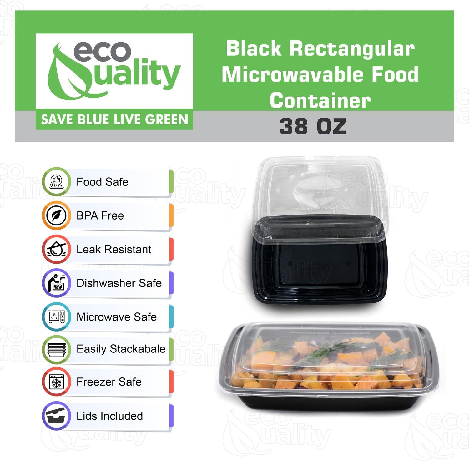 Meal prep container - 38oz