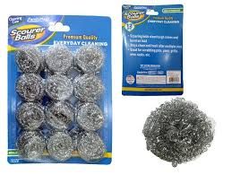 Scourer balls - 12pc