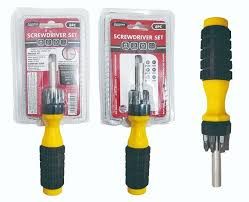 Screwdriver set - 6 heads