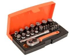 Screwbits and socket set - 12pc