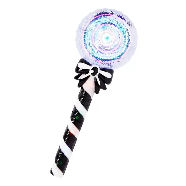 Rotating light clown candy