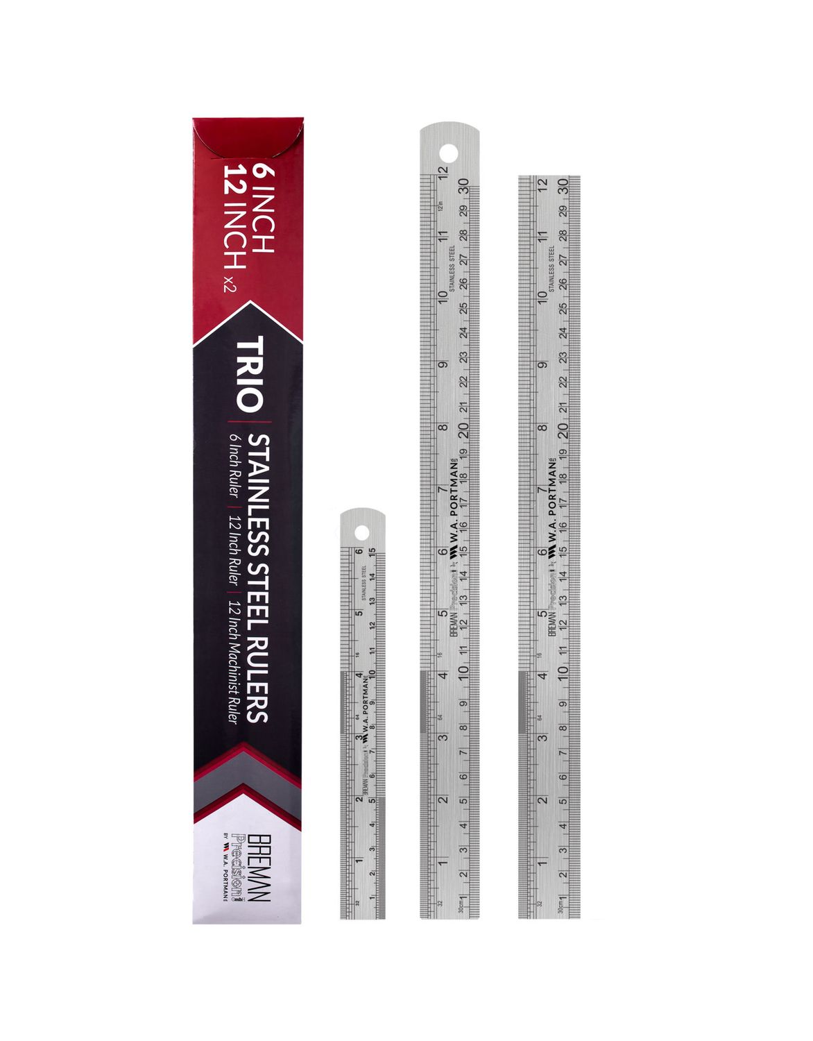 Ruler set - 3pc