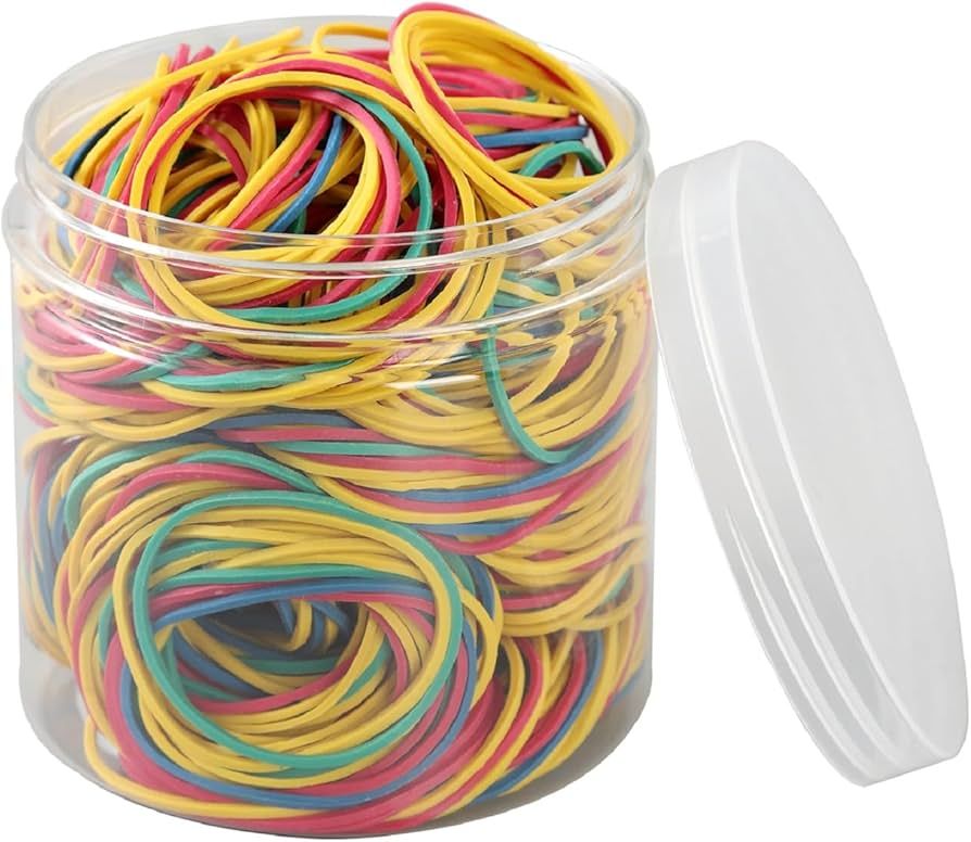 Rubber bands - assorted colors