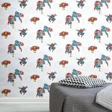 Self adhesive wallpaper marvel design