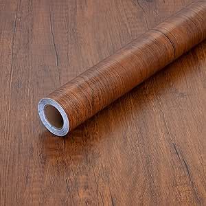 Self adhesive wallpaper wood design