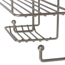 Shower caddy with soap dish